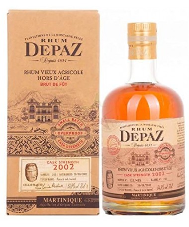 Depaz Cask Strength 2002 70 cl