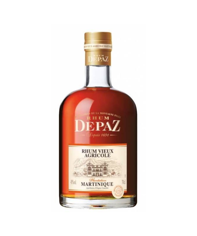 Rhum Agricole Depaz VSOP VP 70 cl U - Boissons Service