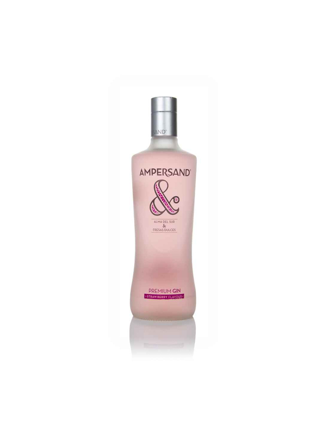 Gin Ampersand Strawberry Flavour 37.5% 70 cl