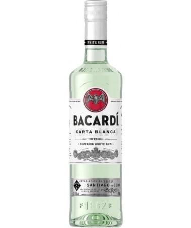 Bacardi Rum Carta Blanca 70 cl